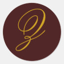 Recherche de z lettre autocollants Élégant