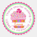 Recherche de anniversaire de candyland autocollants Rose