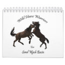 Recherche de chevaux de deux calendriers Animal