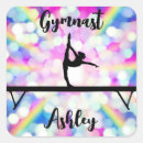 Recherche de faisceaux autocollants Gymnaste