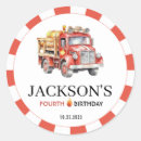 Recherche de par camion pompiers autocollants Anniversaire du camion feu
