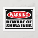 Recherche de inus shiba cartes postales Salutation