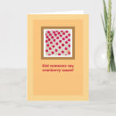Recherche de humour thanksgiving vœux cartes Canneberge