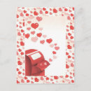 Recherche de coeur amour cartes postales Vintage