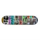 Recherche de pochoirs skateboards Graffiti