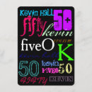 Recherche de multi coloré invitations Couleurs