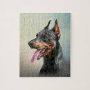 Recherche de doberman puzzles Canine