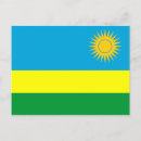 Recherche de drapeau du rwanda cartes postales Pays