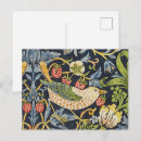 Recherche de voleur cartes postales William morris