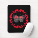 Recherche de papillon rouge tapis souris Toute personne