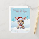 Recherche de lapin de neige cartes postales Xmas
