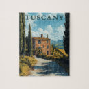 Recherche de la toscane puzzles Cyprès