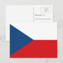 Recherche de drapeau de la république tchèque cartes postales Drapeaux du monde