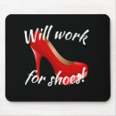 Recherche de talons tapis souris Rouge