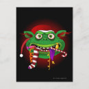 Recherche de gremlin cartes postales Bizarre