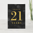 Recherche de 21 ans anniversaire cartes Moderne
