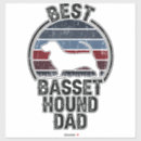 Recherche de chien de basset autocollants Amoureux des chiens