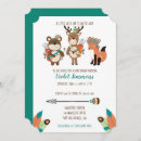 Recherche de tribal baby shower invitations Renard