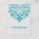 Recherche de dentelle turquoise cartes visite Damas