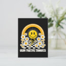 Recherche de bonheur cartes postales Citation inspirante
