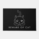 Recherche de humour de chat paillassons Noir