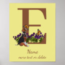 Recherche de lettre e posters Animal