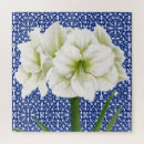 Recherche de amaryllis puzzles Blanc