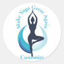 Recherche de asana autocollants Méditation
