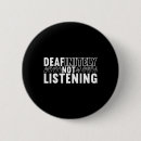 Recherche de langue des signes américaine badges Je t'aime