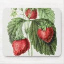 Recherche de fraise tapis souris Rouge