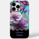 Recherche de bleu de fleur iphone coques Joli