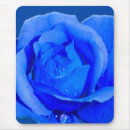 Recherche de rose bleu tapis souris Classique