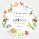 Recherche de insectes autocollants Anniversaire insecte