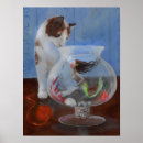Recherche de poisson chat art Peinture