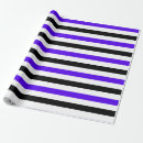 Recherche de rayures noires et blanches papier cadeau Lignes
