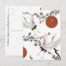 Recherche de grues japonaises cartes postales Asiatique