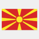 Recherche de macedoine autocollants Drapeau