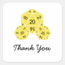 Recherche de d20 autocollants Joueur