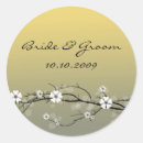 Recherche de arbre mariage autocollants Noir