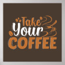 Recherche de un café posters Drôle