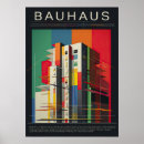 Recherche de conception de bauhaus posters Lignes épurées