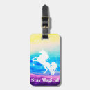 Recherche de licorne bagages étiquettes Tendance