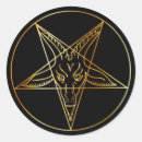 Recherche de pentagone autocollants Diable