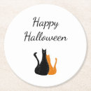 Recherche de chat halloween de dessous de verres Automne