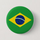 Recherche de drapeau du brésil badges Vert