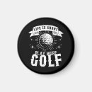 Recherche de joueur de golf magnets Lancer