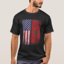 Recherche de drapeau maroc tshirts Américain