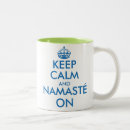 Recherche de spiritualité tasses Namaste
