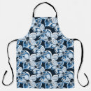 Recherche de bleu de fleur tabliers Fleurs blanches
