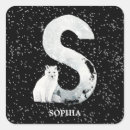 Recherche de lettres de noël autocollants Monogramme